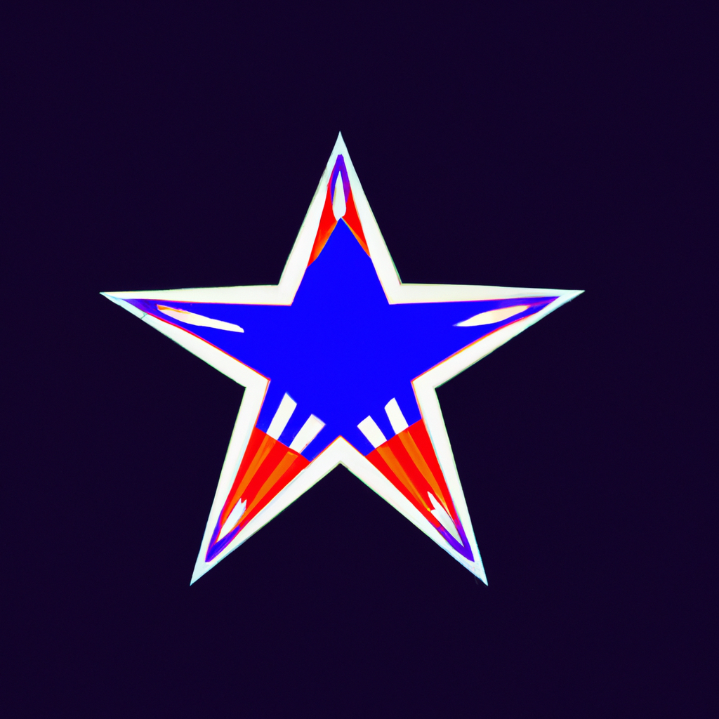 Minimal shield with star icon